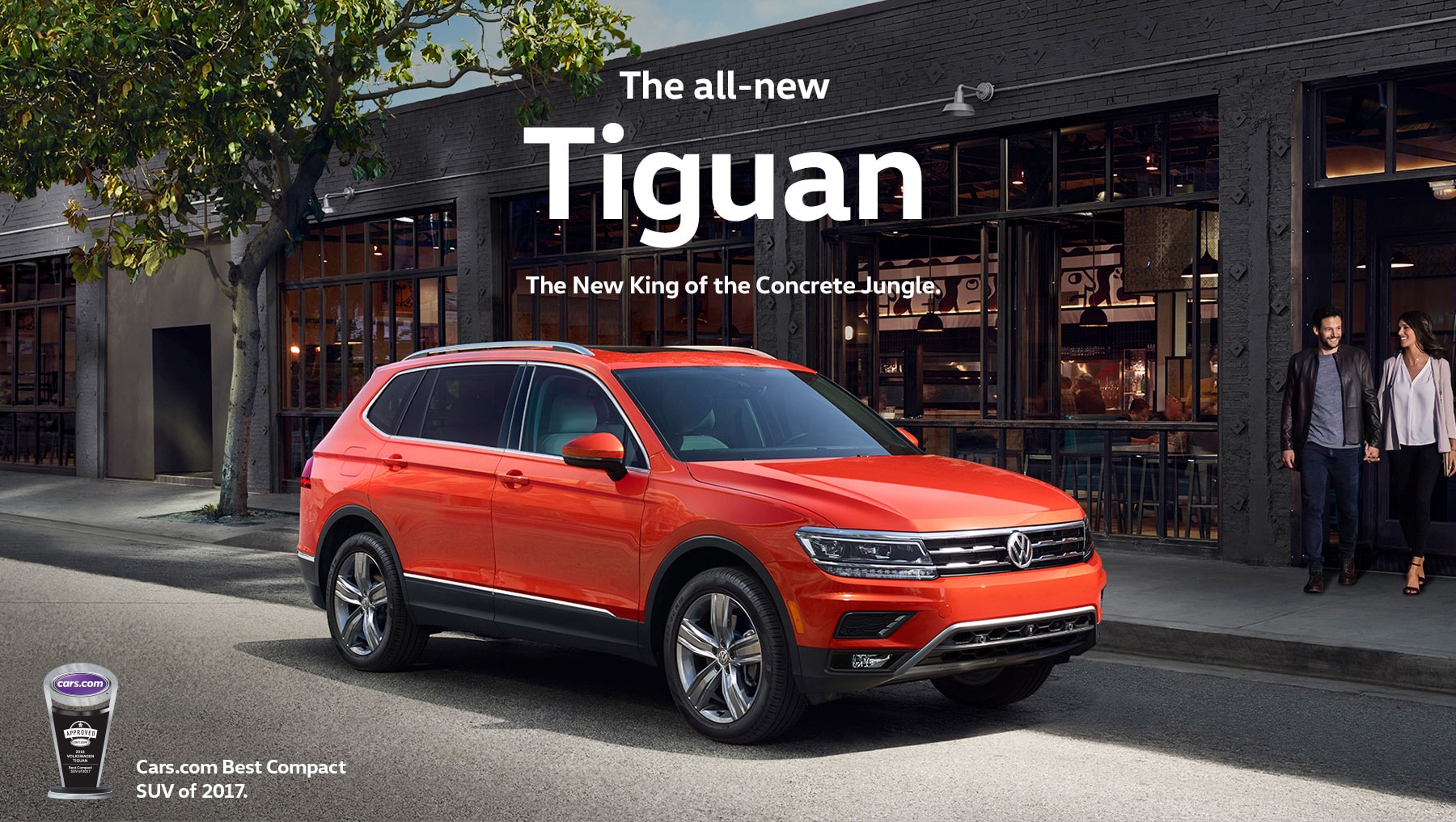 2018 Volkswagen Tiguan - King of the SUVs in 2017
