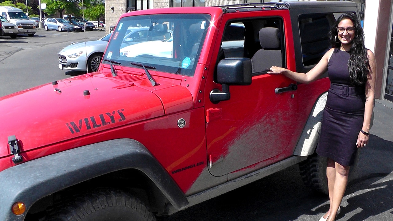Sarika's new 2017 Jeep Wrangler Willys Edition
