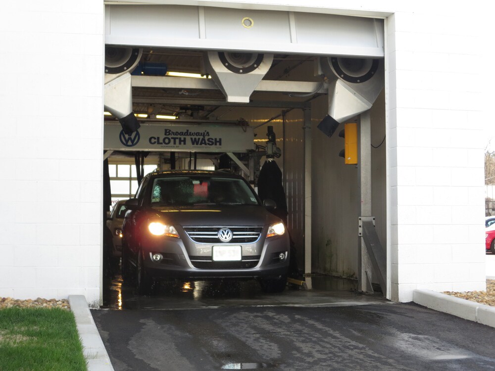 Kelly Volkswagen's Express Car Wash on-site will have your car clean in no time!