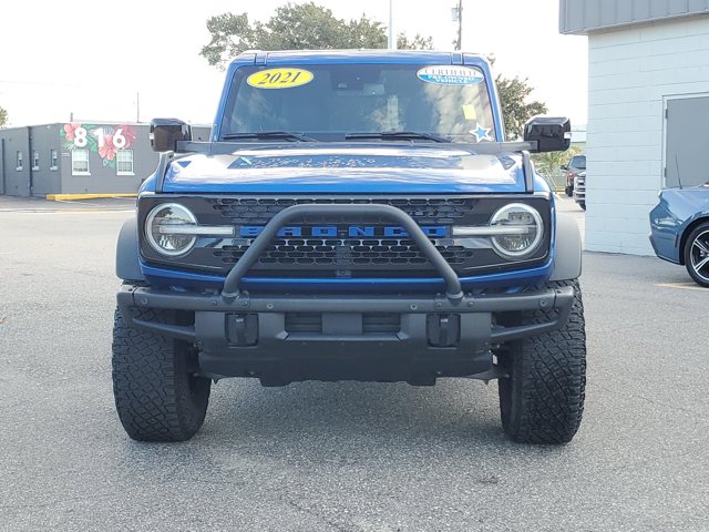 Certified 2021 Ford Bronco 4-Door First Edition with VIN 1FMEE5EP7MLA42465 for sale in Melbourne, FL