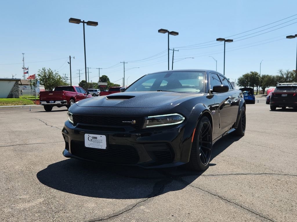 Used 2023 Dodge Charger Scat Pack with VIN 2C3CDXGJ5PH690363 for sale in Odessa, TX