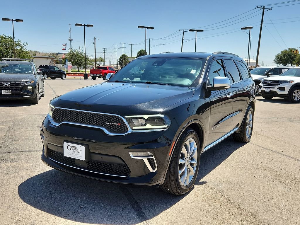 Used 2021 Dodge Durango Citadel with VIN 1C4RDHEG9MC790418 for sale in Odessa, TX