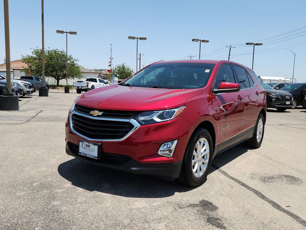 Used 2020 Chevrolet Equinox LT with VIN 3GNAXKEV1LS626158 for sale in Odessa, TX