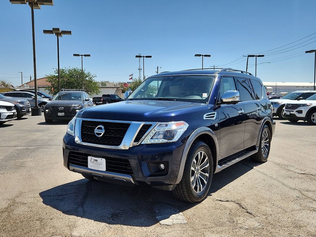 Used 2020 Nissan Armada SL with VIN JN8AY2NC7L9615774 for sale in Odessa, TX