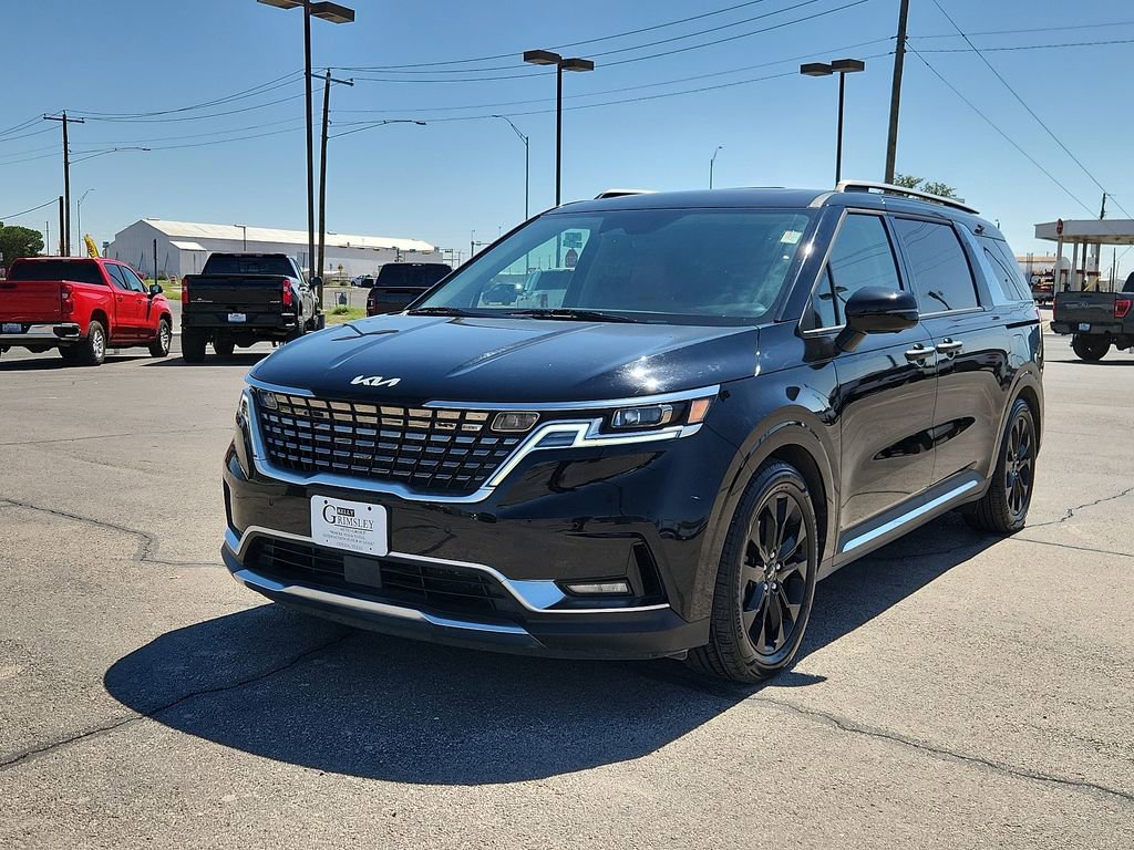 Used 2022 Kia Carnival SX Prestige with VIN KNDNE5H35N6184861 for sale in Odessa, TX