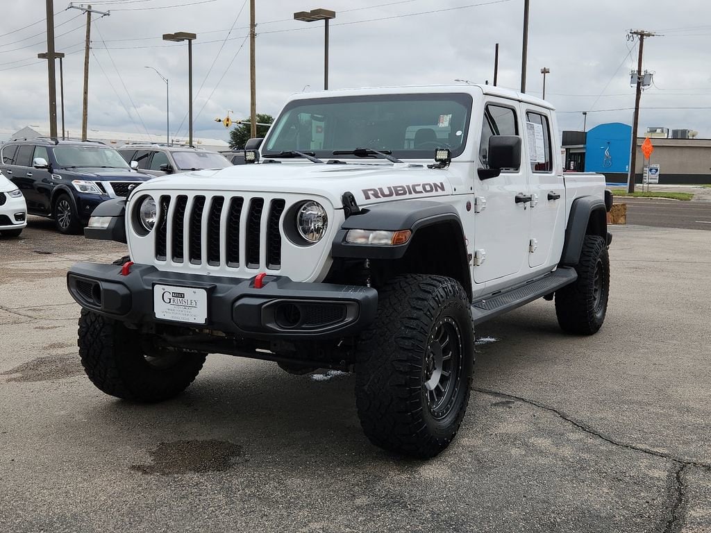 Used 2020 Jeep Gladiator Rubicon with VIN 1C6JJTBG1LL204295 for sale in Odessa, TX