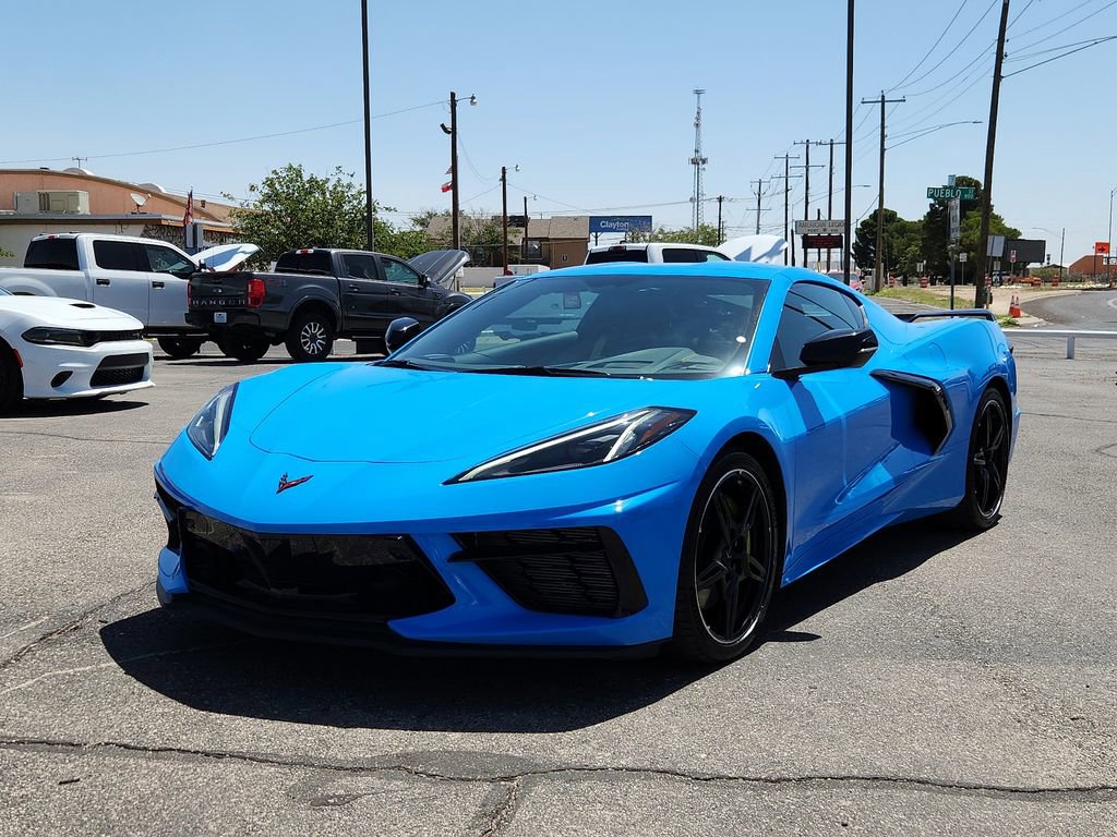 Used 2021 Chevrolet Corvette 3LT with VIN 1G1YC2D45M5116699 for sale in Odessa, TX