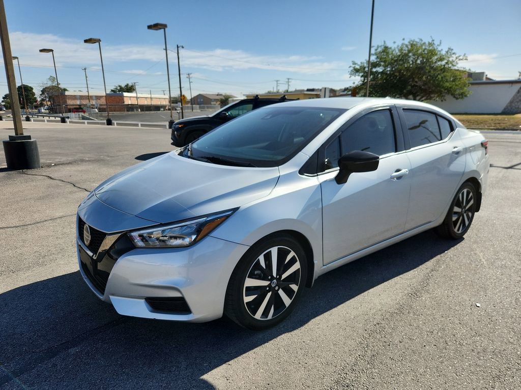 Used 2022 Nissan Versa Sedan SR with VIN 3N1CN8FV1NL850653 for sale in Odessa, TX