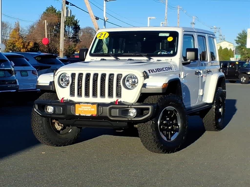 Certified 2021 Jeep Wrangler Unlimited Rubicon 4x4