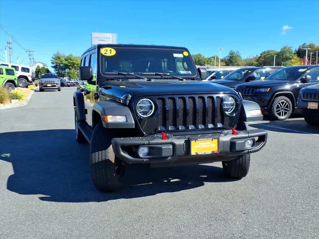 Certified 2021 Jeep Wrangler Unlimited Freedom 4x4