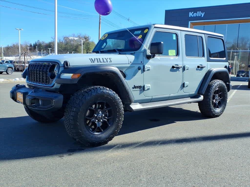 Certified 2024 Jeep Wrangler Willys 4x4