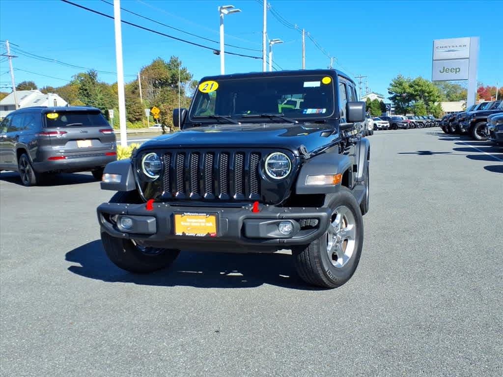 Certified 2021 Jeep Wrangler Unlimited Freedom 4x4