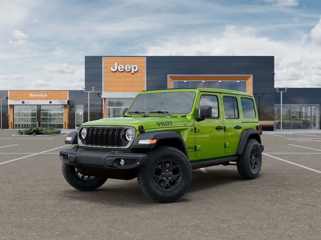 New 2026 Jeep Wrangler 4-DOOR WILLYS Sport Utility