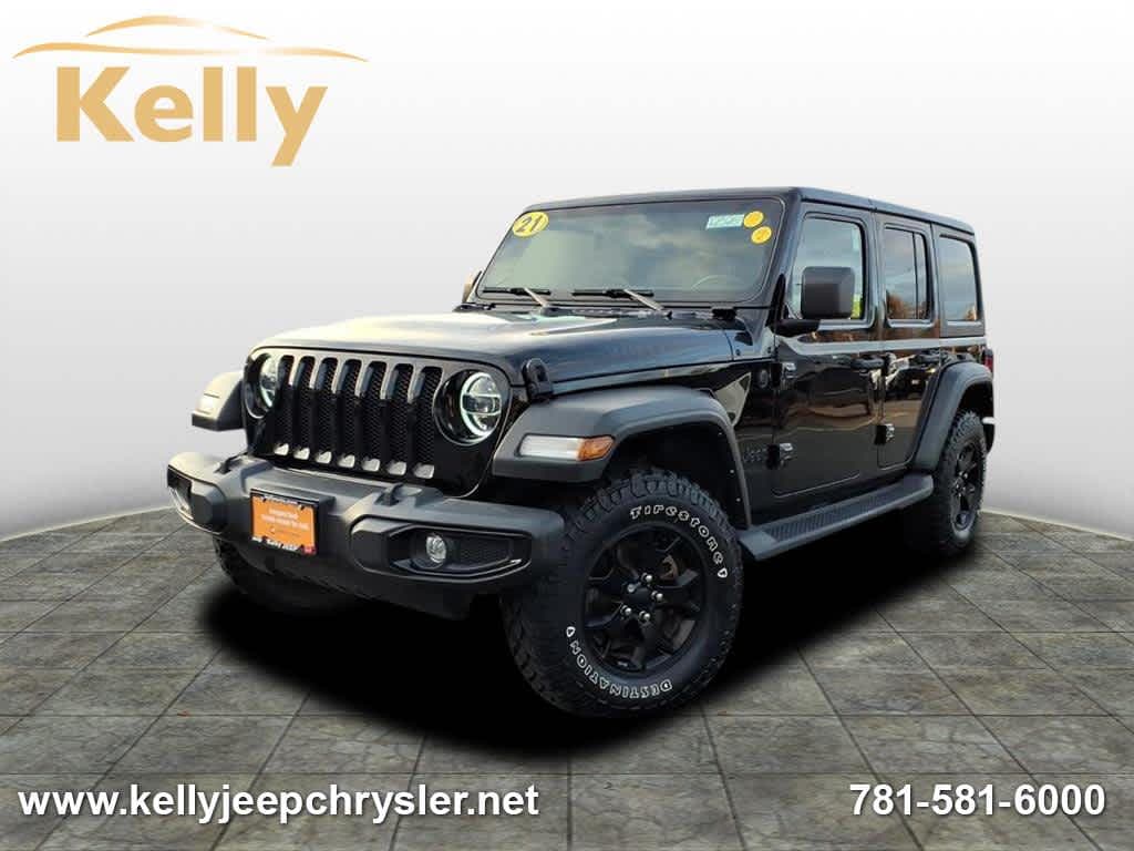 Certified 2021 Jeep Wrangler Unlimited Willys 4x4