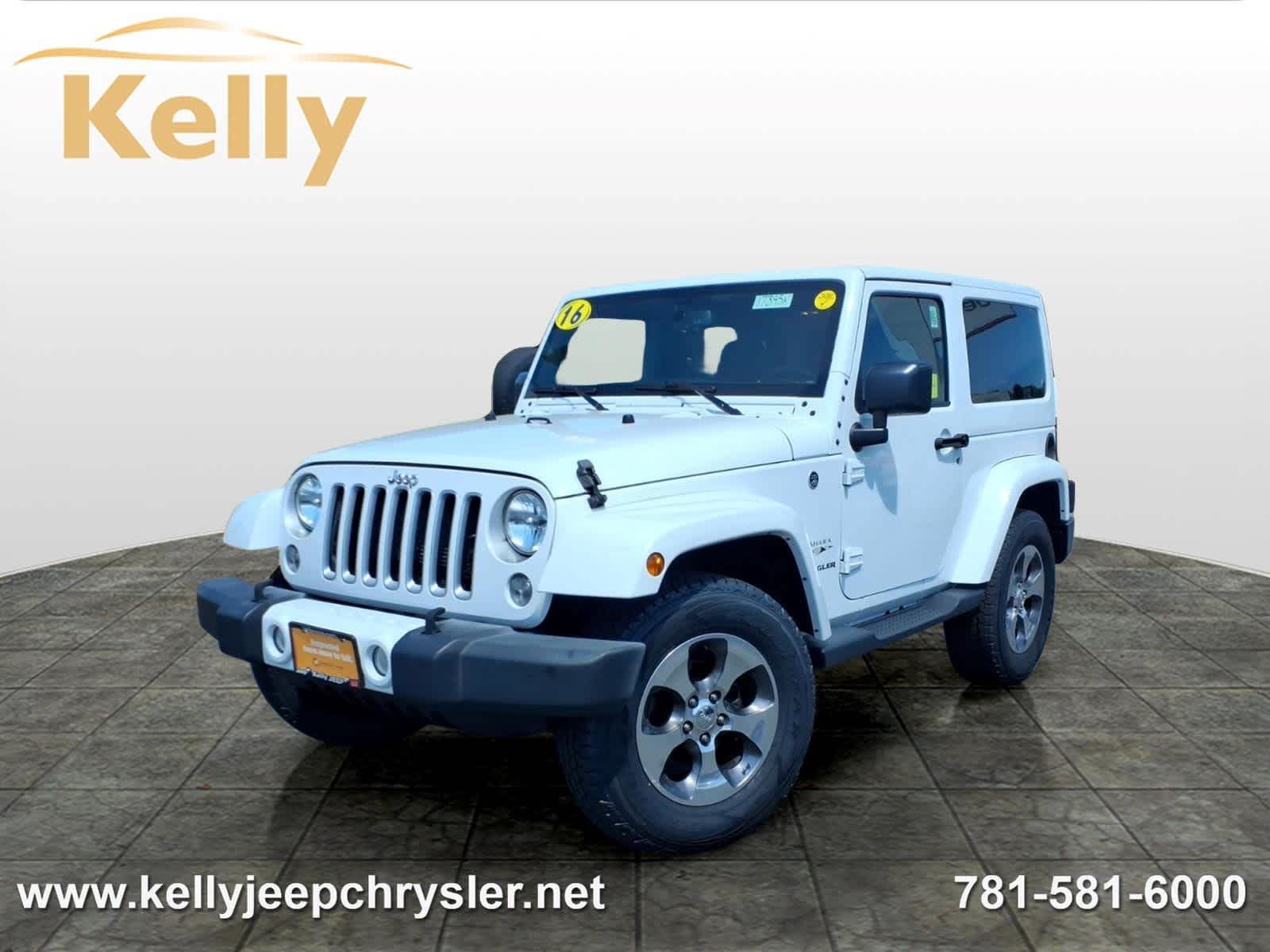 Certified 2016 Jeep Wrangler Sahara with VIN 1C4AJWBG0GL100431 for sale in Lynnfield, MA