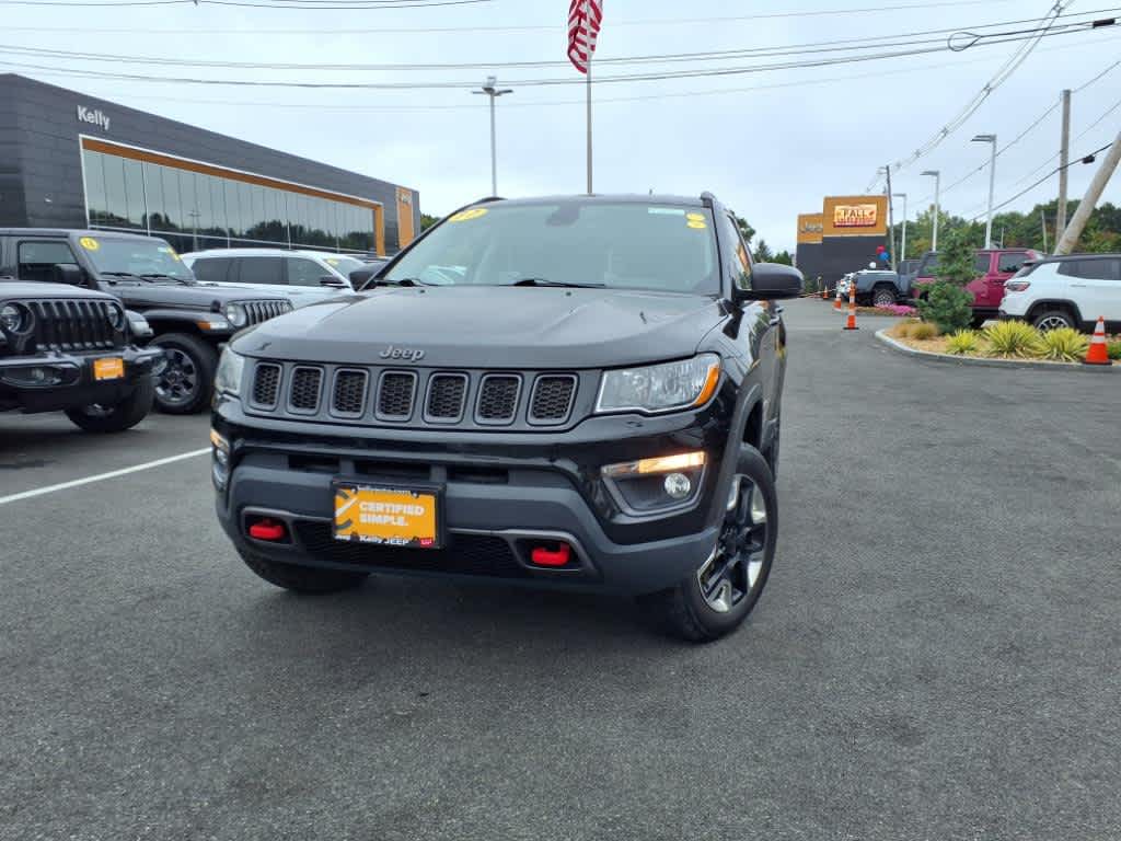 Certified 2017 Jeep All-New Compass Trailhawk with VIN 3C4NJDDB9HT624688 for sale in Lynnfield, MA