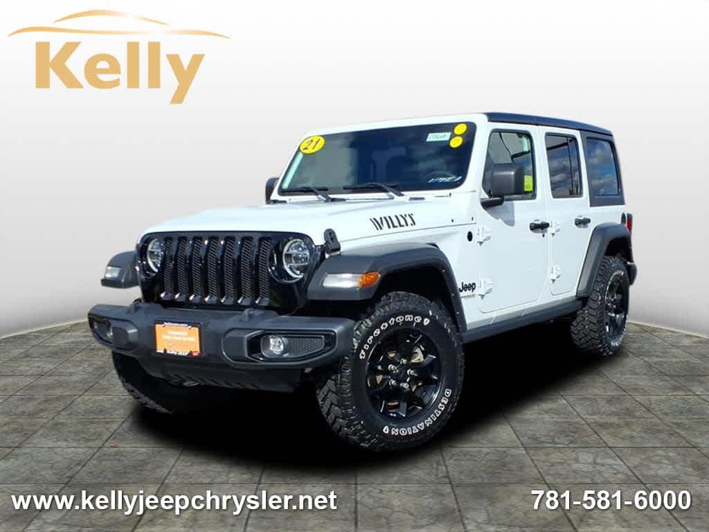 Certified 2021 Jeep Wrangler Unlimited Willys 4x4