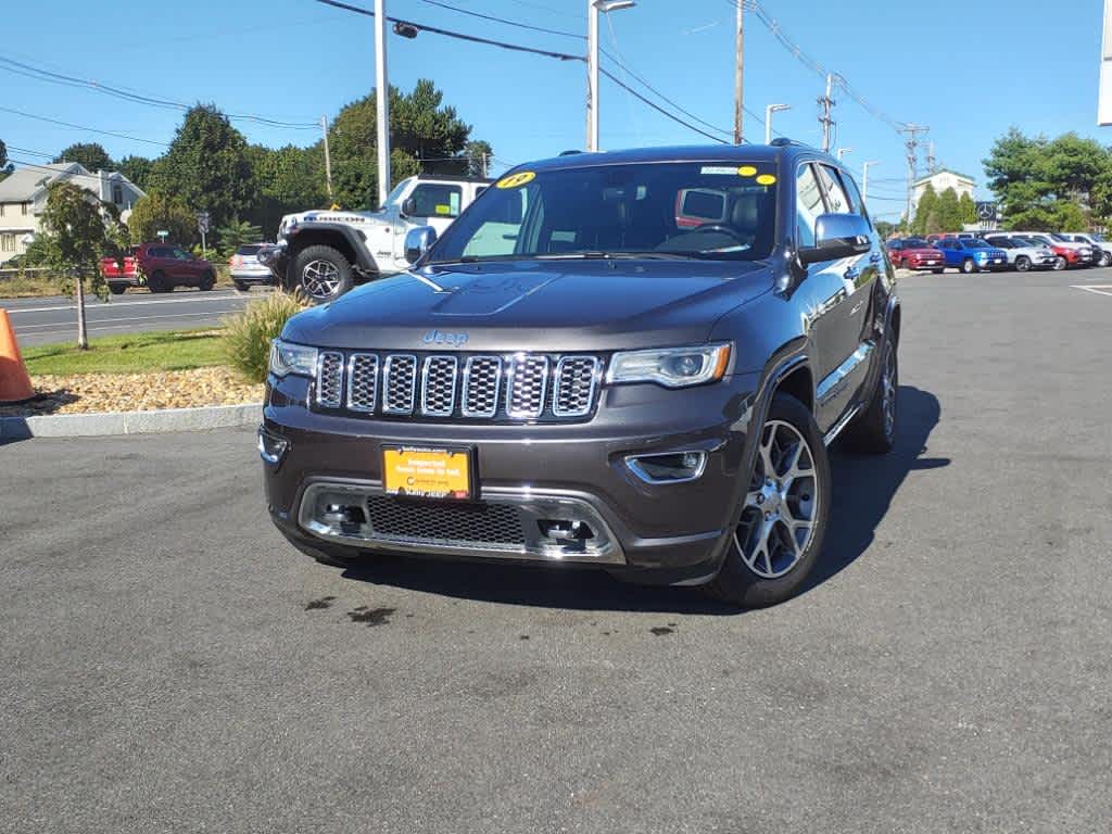 Certified 2019 Jeep Grand Cherokee Overland with VIN 1C4RJFCT7KC637532 for sale in Lynnfield, MA