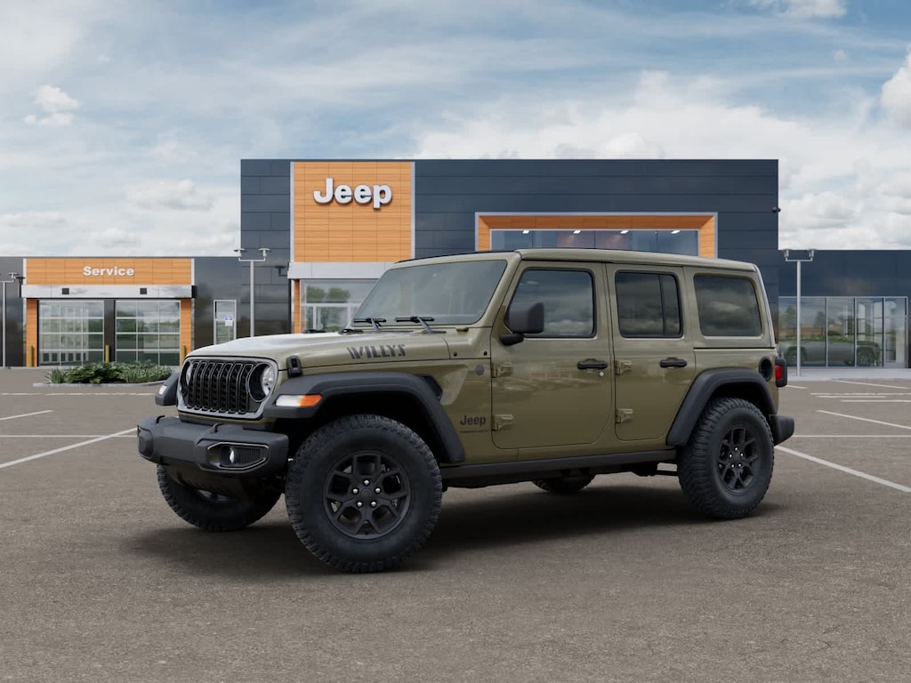 New 2026 Jeep Wrangler 4-DOOR WILLYS Sport Utility