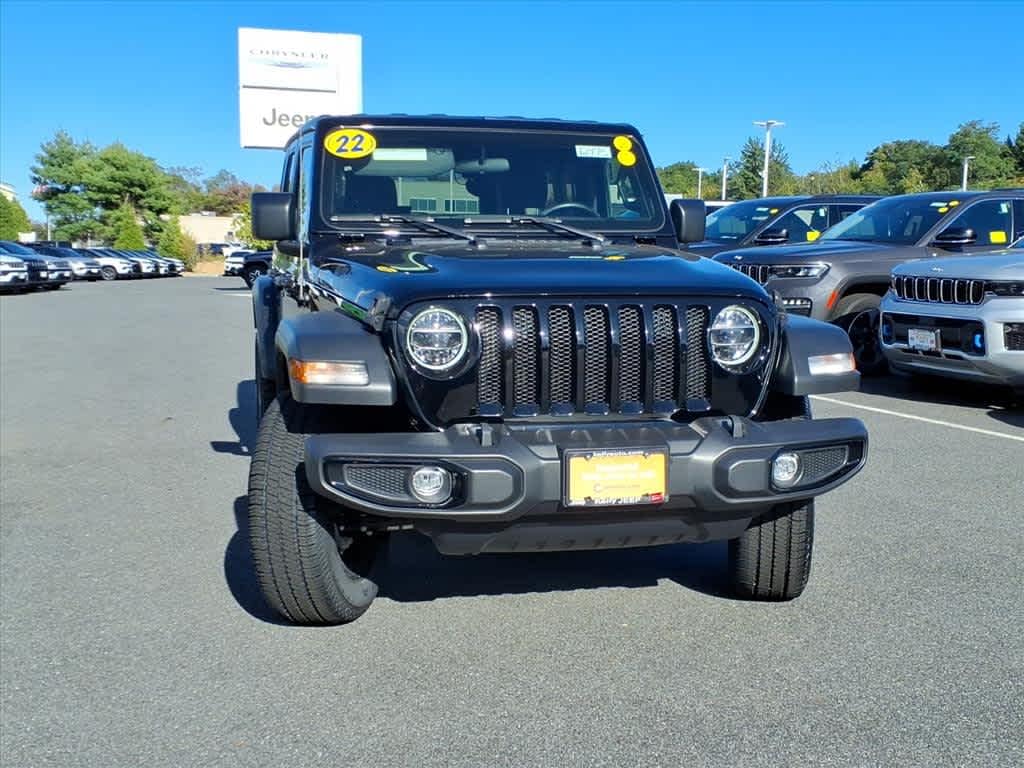 Certified 2022 Jeep Wrangler Unlimited Willys 4x4