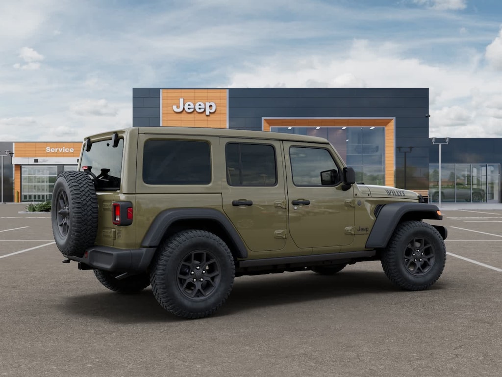 New 2026 Jeep Wrangler 4-DOOR WILLYS Sport Utility