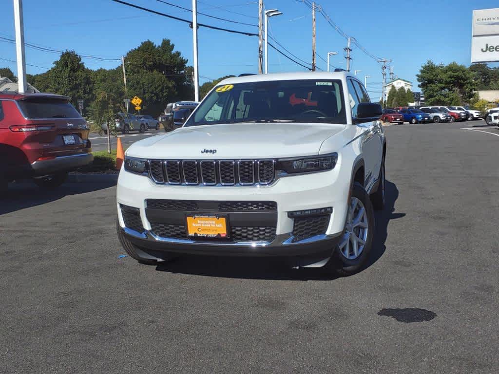 Used 2021 Jeep Grand Cherokee L Limited with VIN 1C4RJKBG3M8188885 for sale in Lynnfield, MA