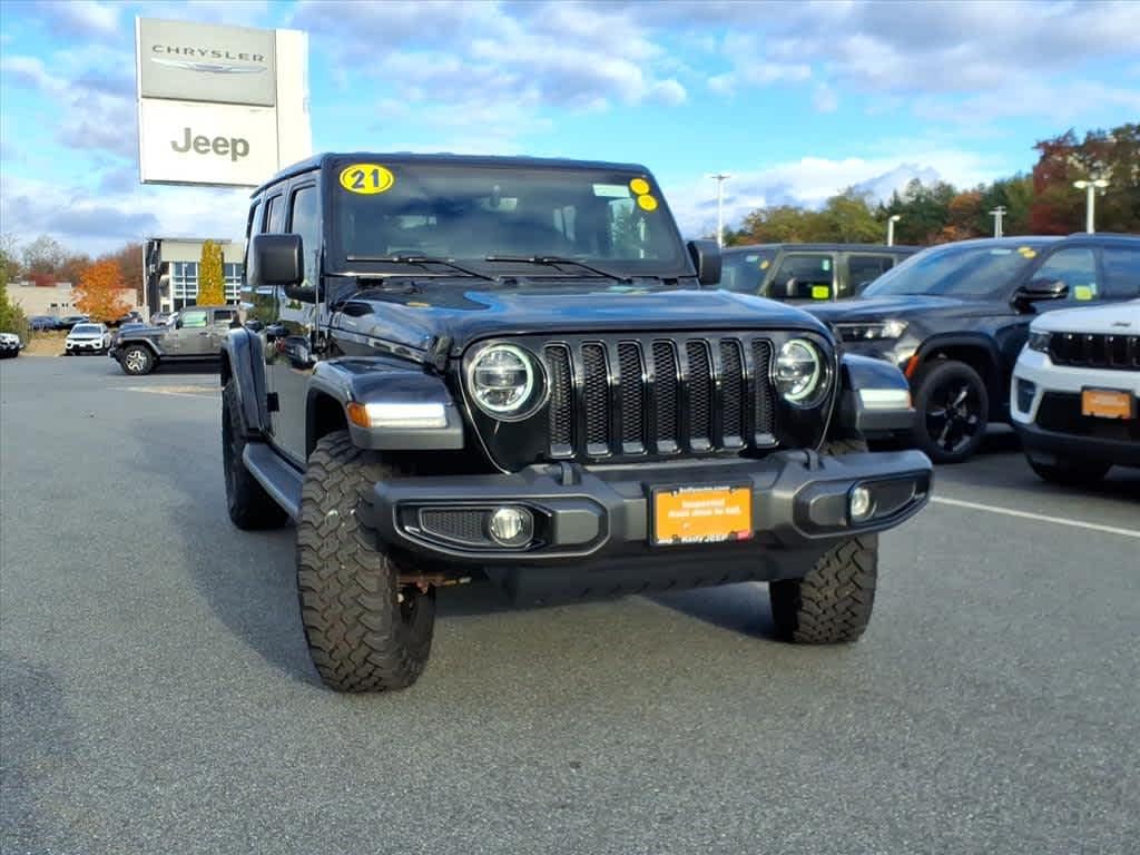 Certified 2021 Jeep Wrangler Unlimited Sahara Altitude 4x4