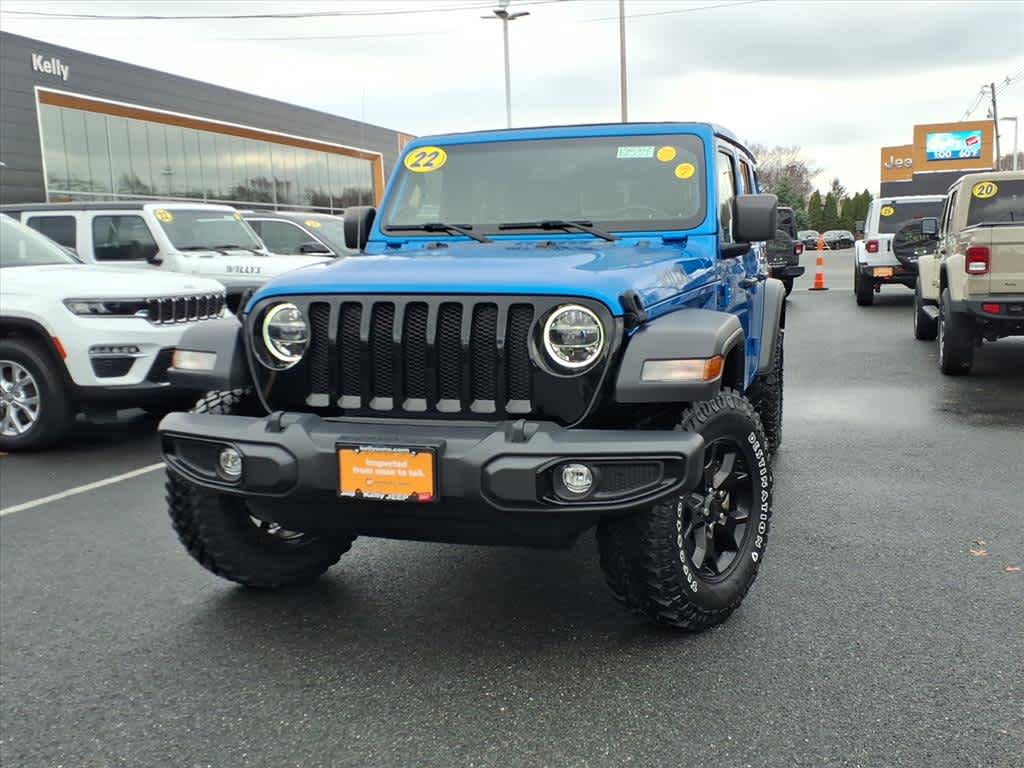2022 Jeep Wrangler Unlimited Willys photo 2