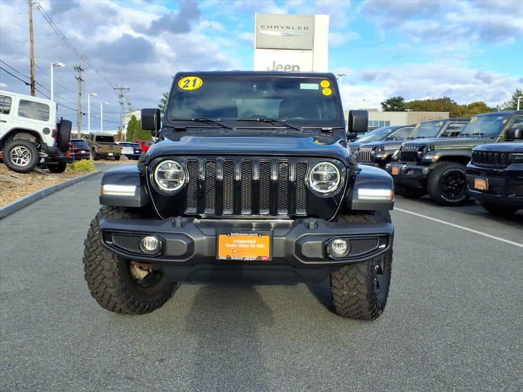 Certified 2021 Jeep Wrangler Unlimited Sahara Altitude 4x4