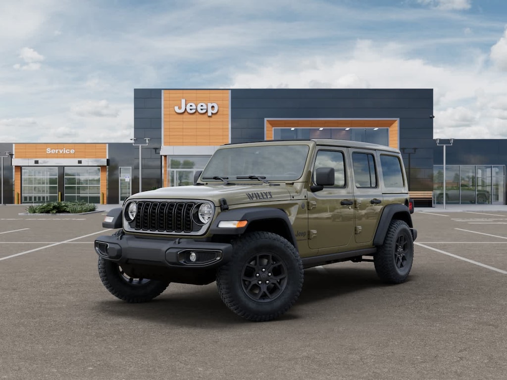 New 2026 Jeep Wrangler 4-DOOR WILLYS Sport Utility