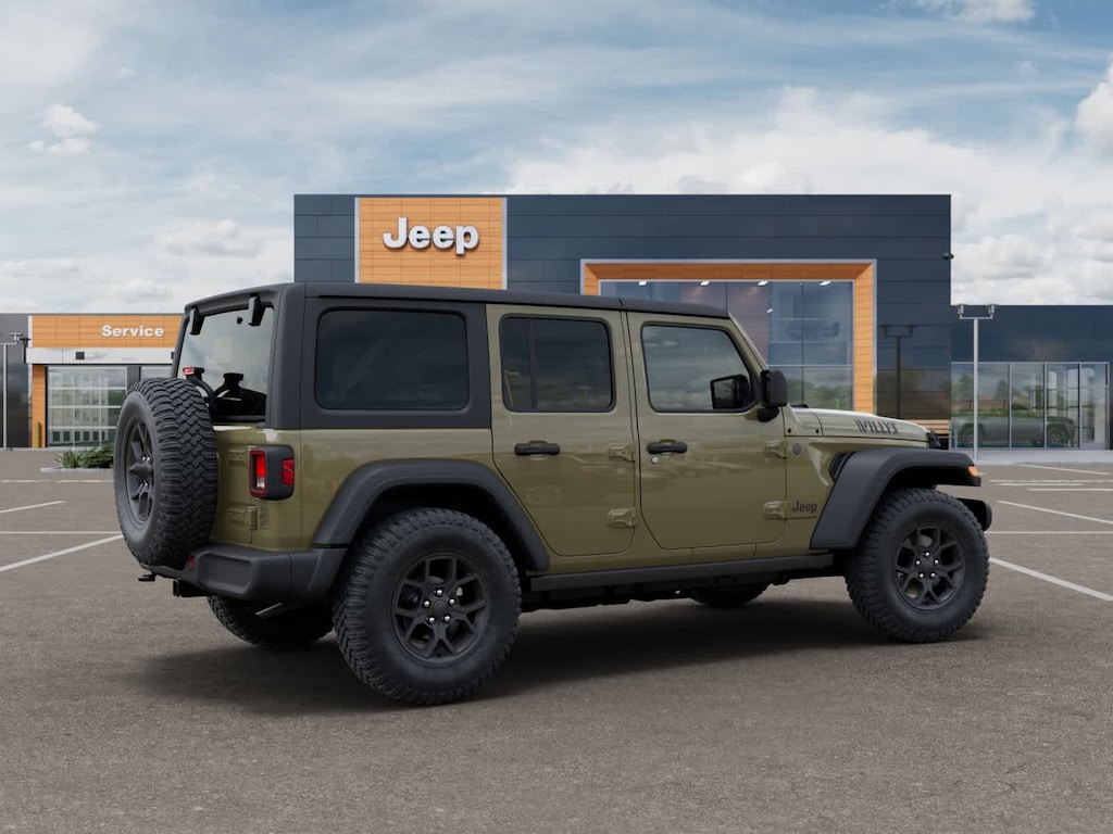 New 2026 Jeep Wrangler 4-DOOR WILLYS Sport Utility