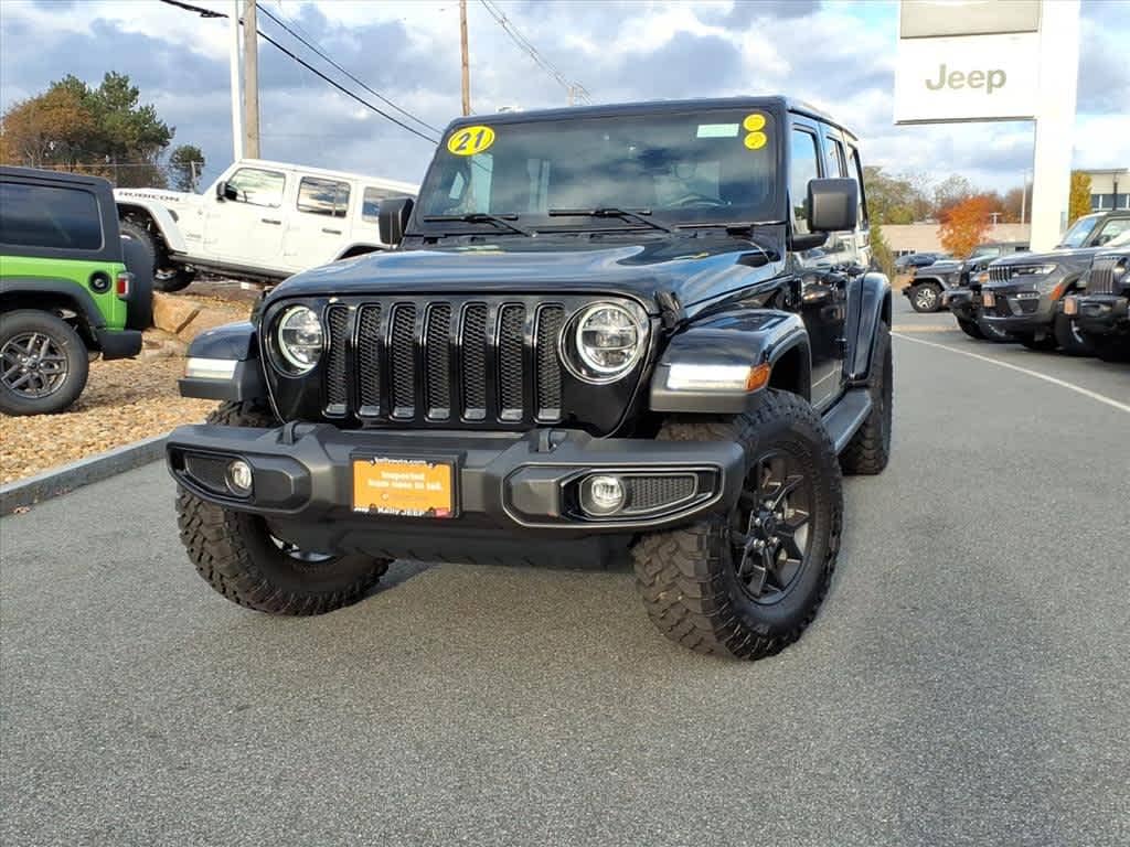 Certified 2021 Jeep Wrangler Unlimited Sahara Altitude 4x4