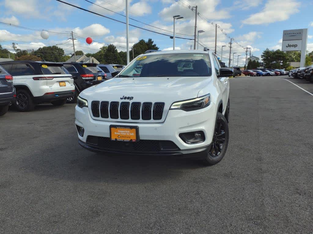 Certified 2023 Jeep Cherokee Altitude Lux with VIN 1C4PJMMB0PD103131 for sale in Lynnfield, MA