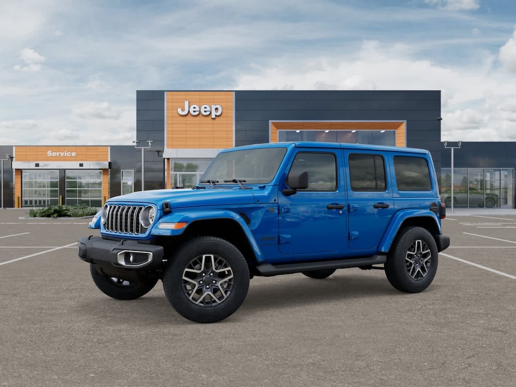 New 2025 Jeep Wrangler 4-DOOR SAHARA Sport Utility
