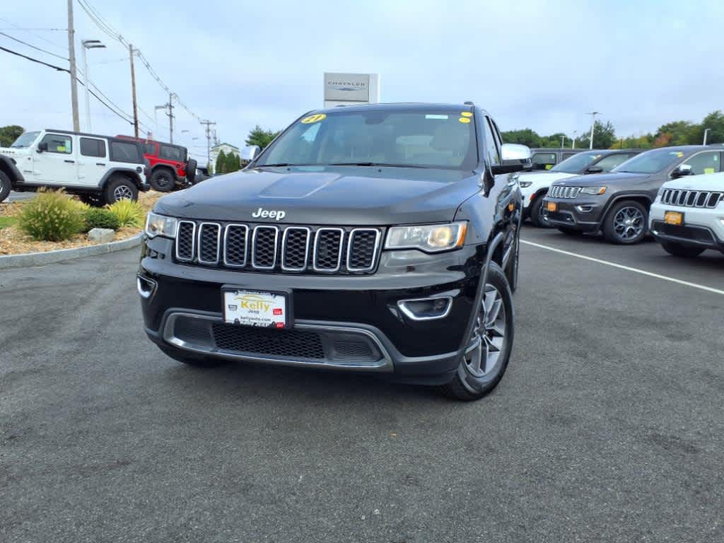 Certified 2021 Jeep Grand Cherokee Limited with VIN 1C4RJFBG2MC862612 for sale in Lynnfield, MA