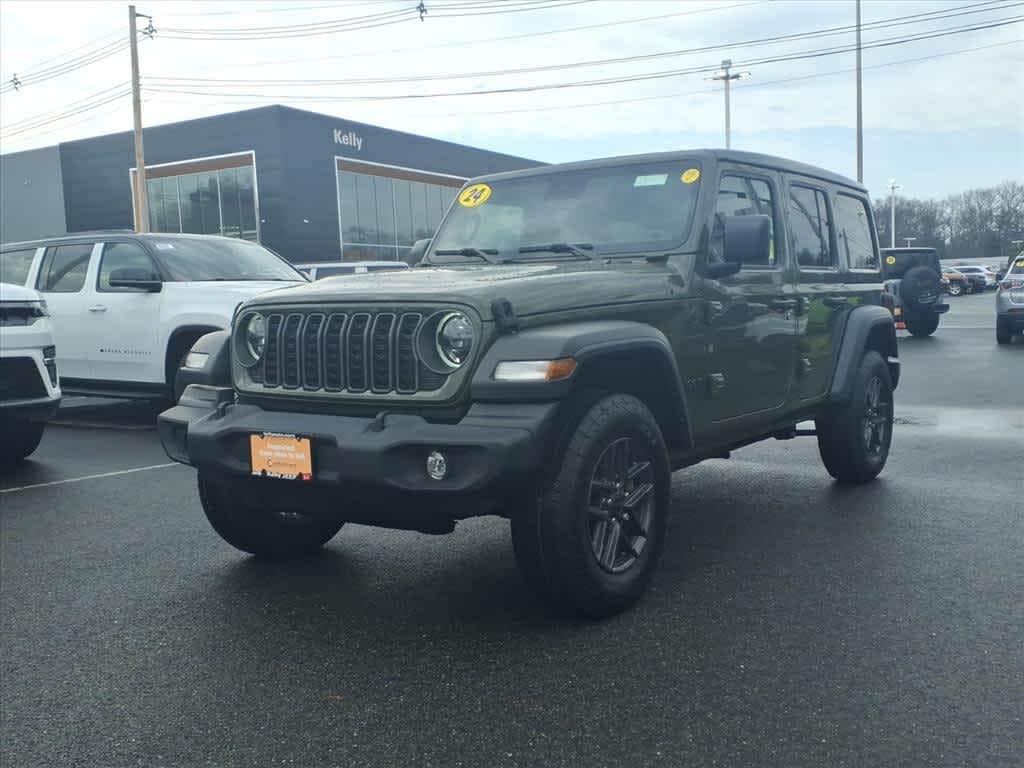 Certified 2024 Jeep Wrangler Sport S 4x4