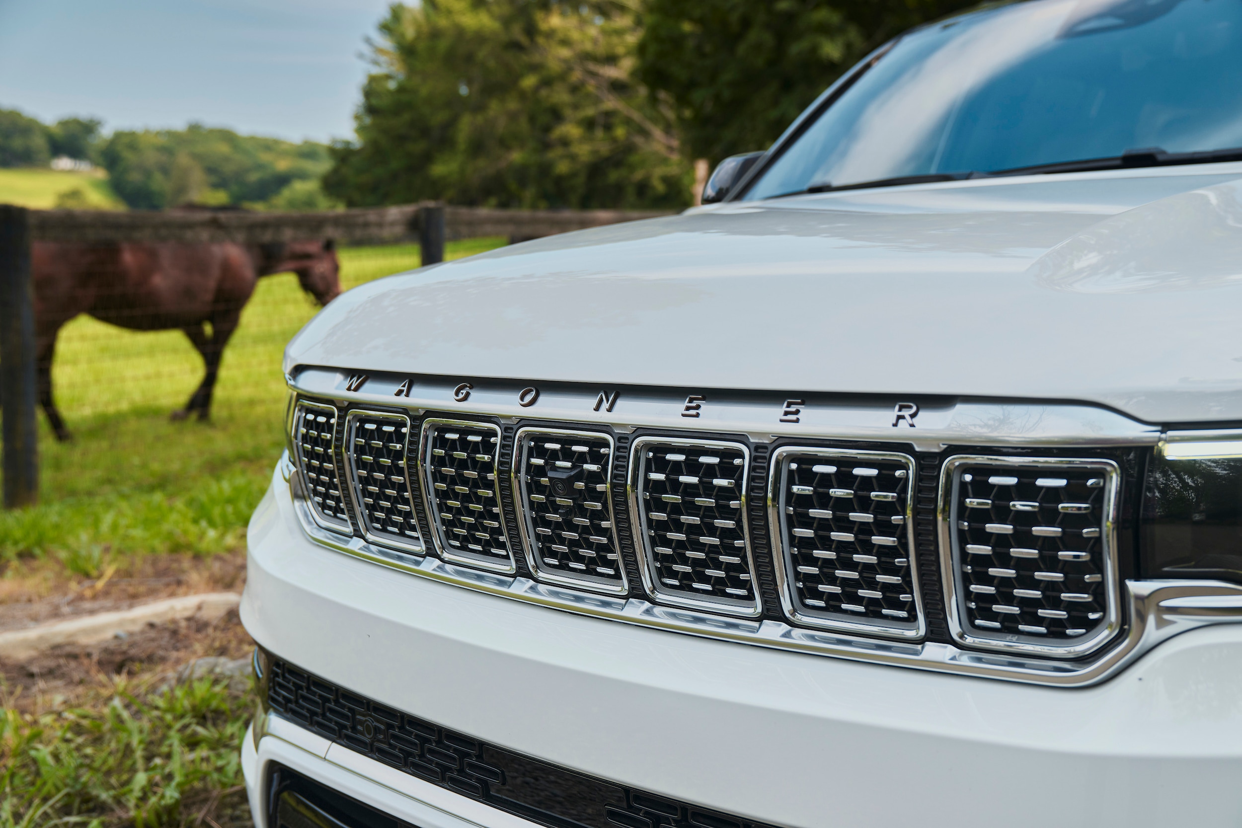 2025 Grand Wagoneer SUV White Exterior