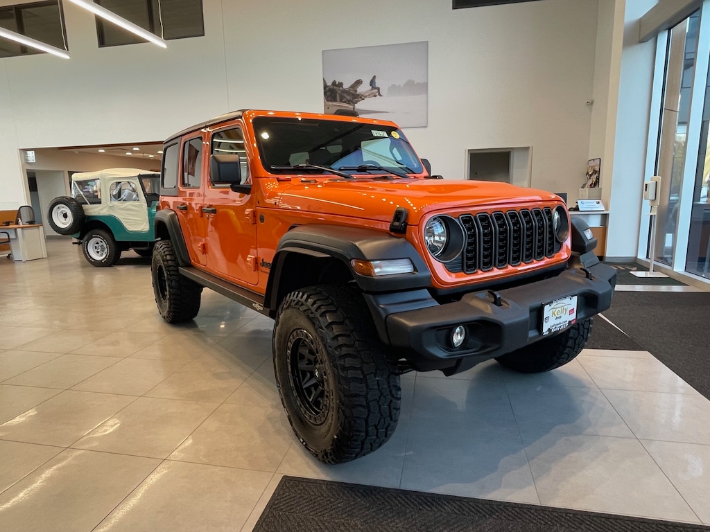 New 2025 Jeep Wrangler 4-DOOR SPORT S Sport Utility