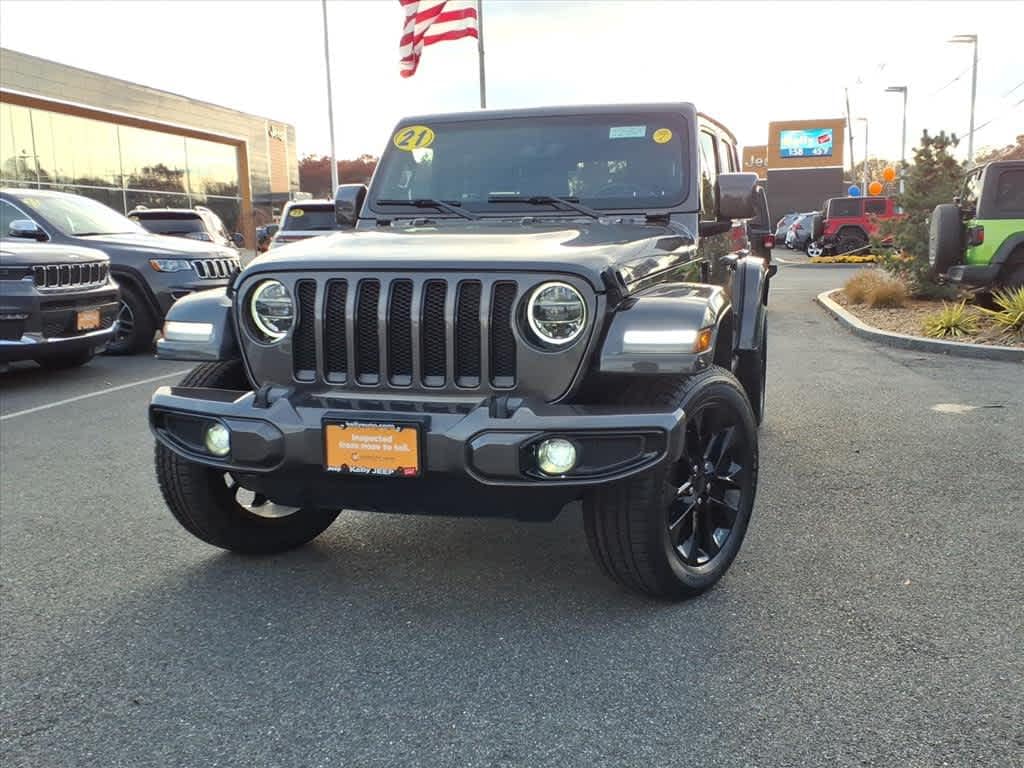 Certified 2021 Jeep Wrangler Unlimited Sahara High Altitude 4x4