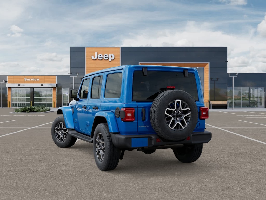 New 2025 Jeep Wrangler 4-DOOR SAHARA Sport Utility