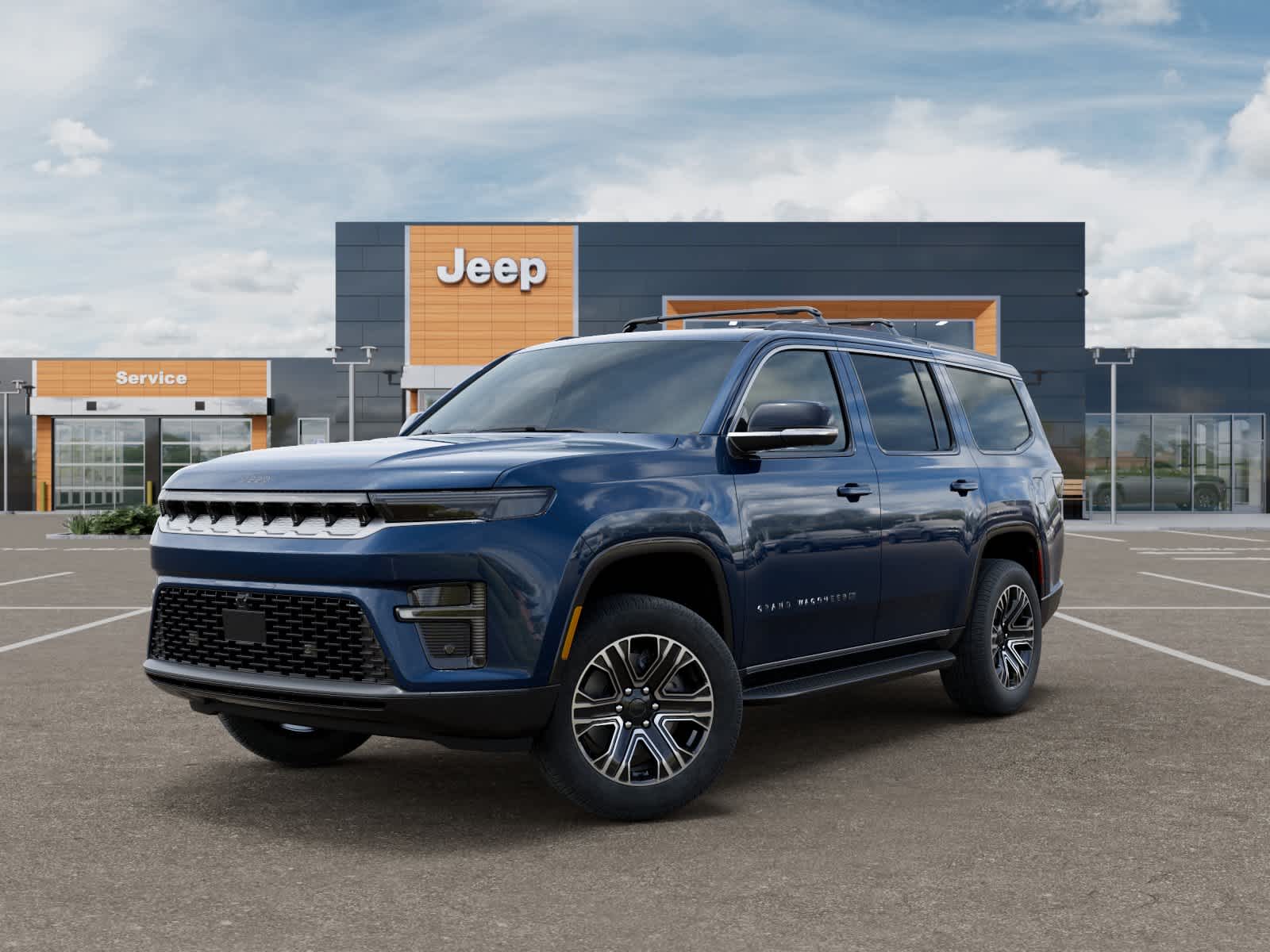 Fathom Blue Pearlcoat 2026 Jeep Grand Wagoneer 4WD SUV / Crossover Four-Wheel Drive 8-Speed Automatic