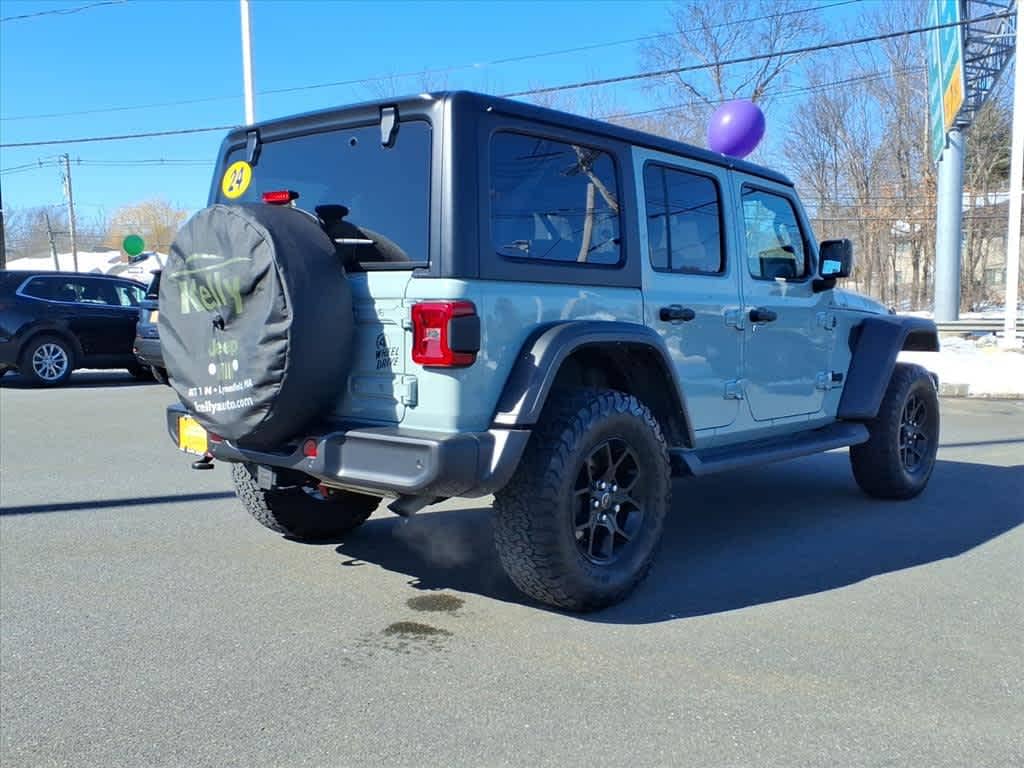 Certified 2024 Jeep Wrangler Willys 4x4