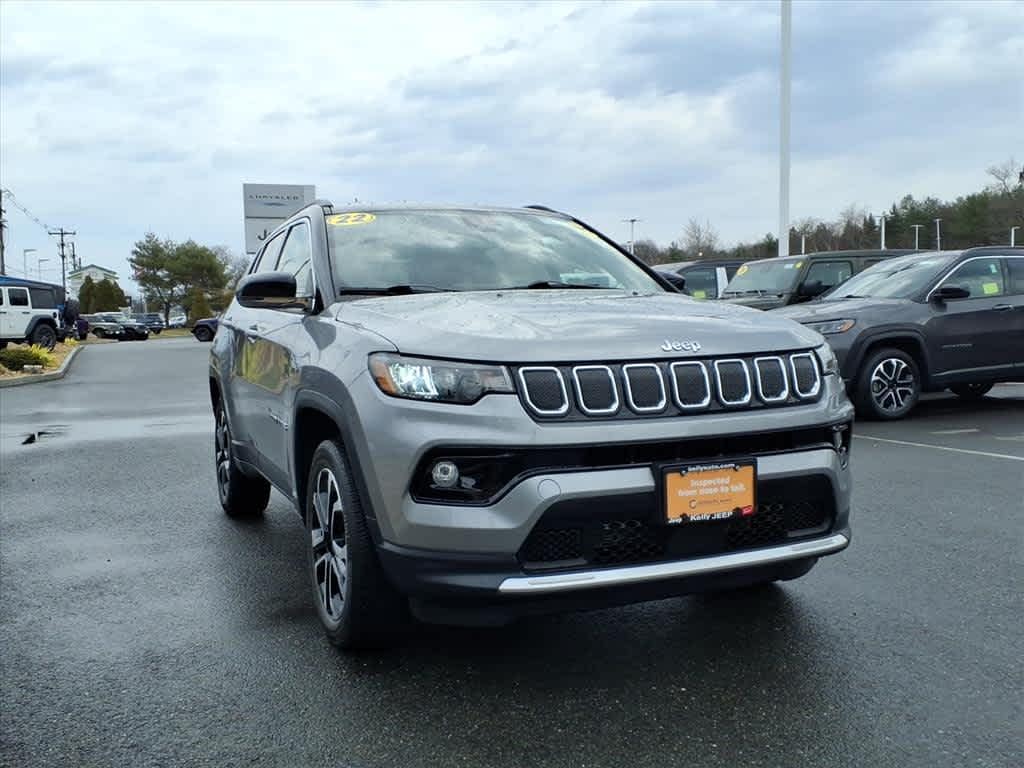 Certified 2022 Jeep Compass Limited 4x4
