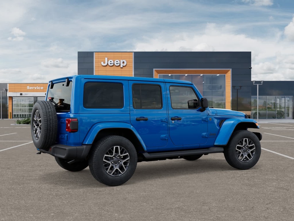 New 2025 Jeep Wrangler 4-DOOR SAHARA Sport Utility