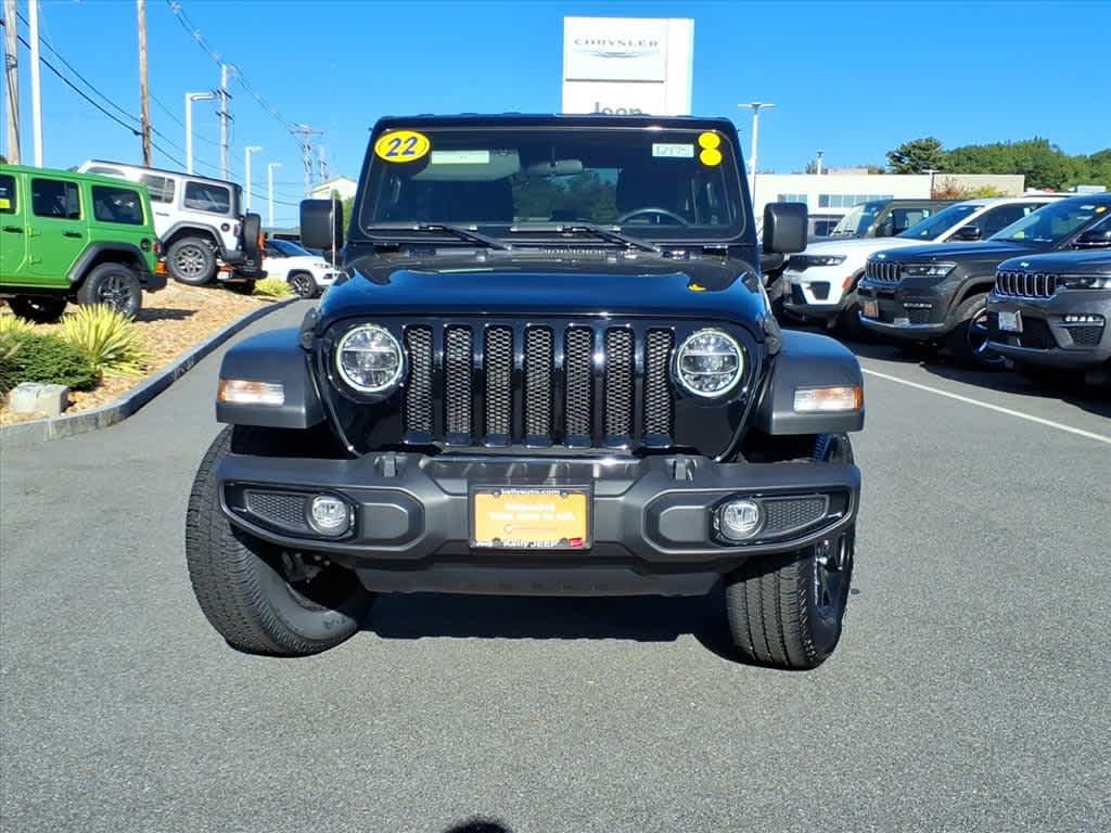 Certified 2022 Jeep Wrangler Unlimited Willys 4x4