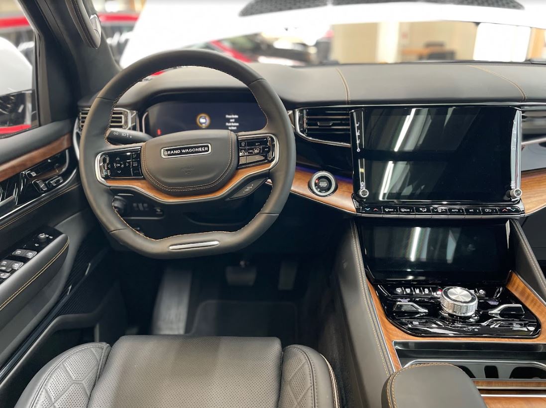 Detailed Look Inside the Luxury Grand Wagoneer Kelly Jeep Chrysler
