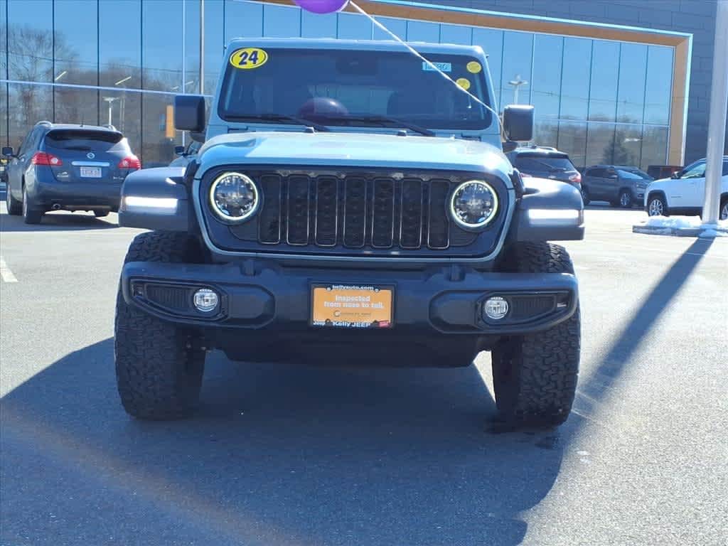Certified 2024 Jeep Wrangler Willys 4x4