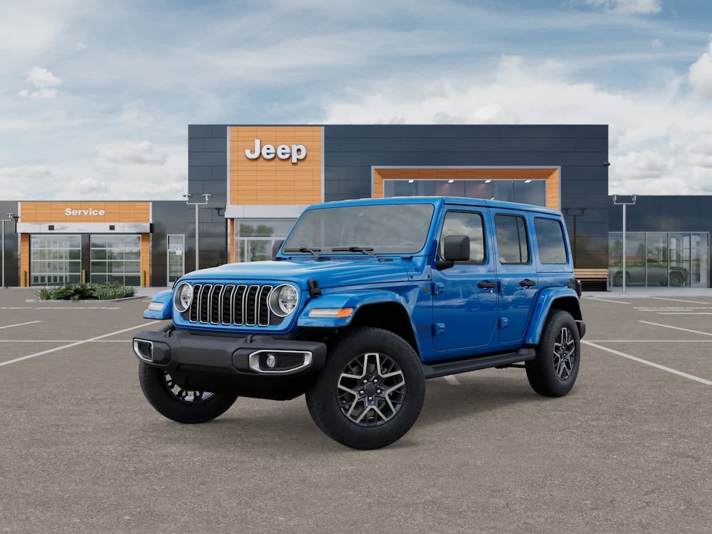 New 2025 Jeep Wrangler 4-DOOR SAHARA Sport Utility