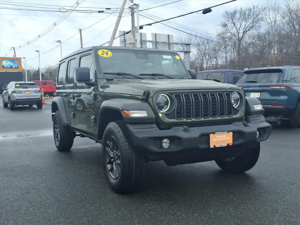 Certified 2024 Jeep Wrangler Sport S 4x4