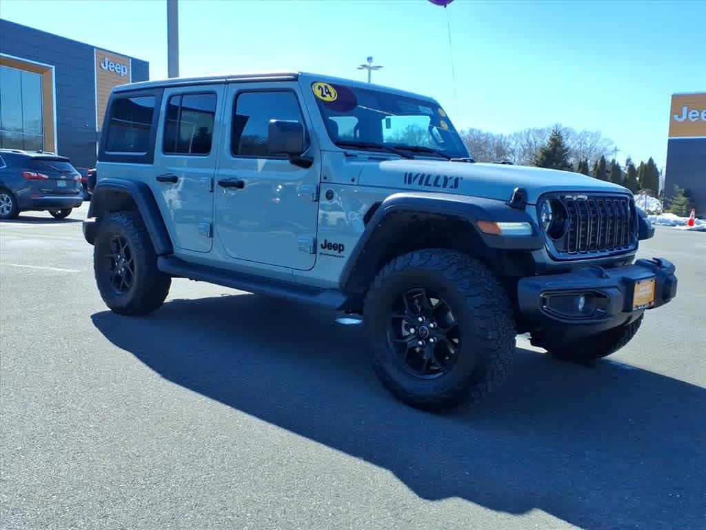 Certified 2024 Jeep Wrangler Willys 4x4